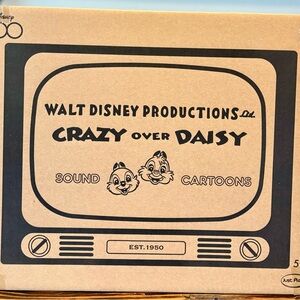 Disney 100 Walt Disney Productions Ltd “Crazy Over Daisy,” Collectible Set, BNIB